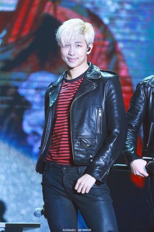 blonde joon + leather jackets = my death
