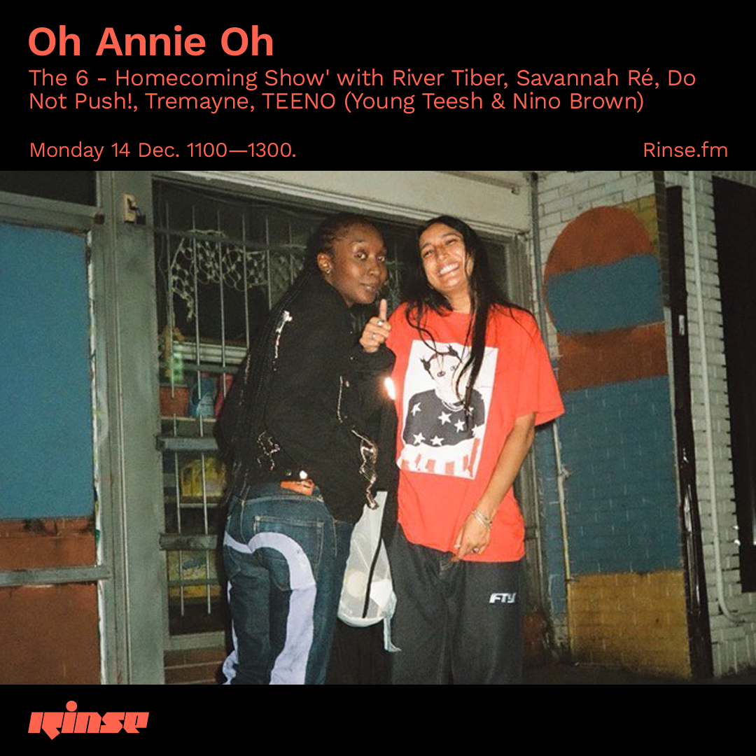 RinseFM's tweet photo. Live now it's @ohannieoh with @RiverTiber @SavannahReMusic #DoNotPush! @TremayneSOL & #TEENO (Young Teesh & Nino Brown) on https://t.co/Q0ed1kLtwe + 106.8FM
#RinseFM https://t.co/CyGVApuwcr
