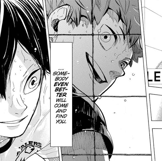 Evermore - Kageyama ft. KagehinaThis song.. is literally just chapter 387The mournful time btwn losing his grandfather, the Kita Ichi mess & the loneliness - until he meets Hinata in Karasuno... this song is Kageyama's POV through & through.
