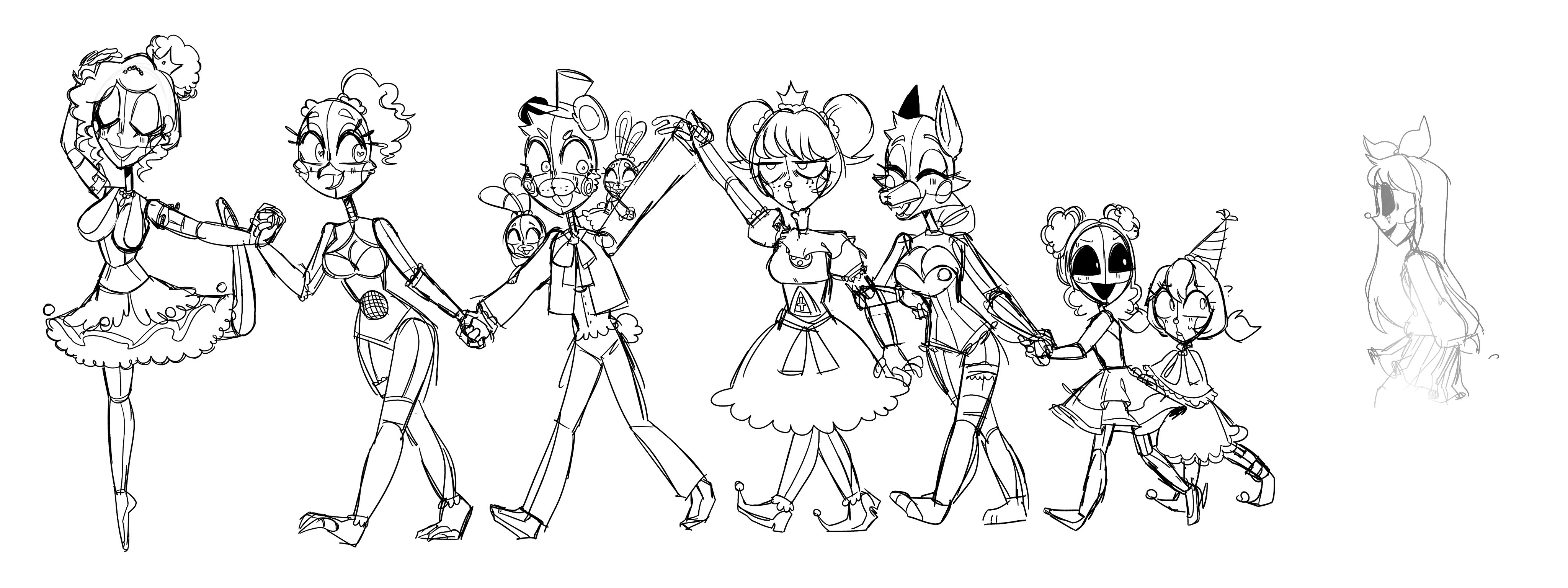 Craftstore On Twitter I Am Not Finishing This Lmao Fnaf Circusbaby Bidybab Funtimefoxy Funtimechica Funtimefreddy Ballora Minireena Elizabethafton Https T Co Ybvglyxdxc Twitter