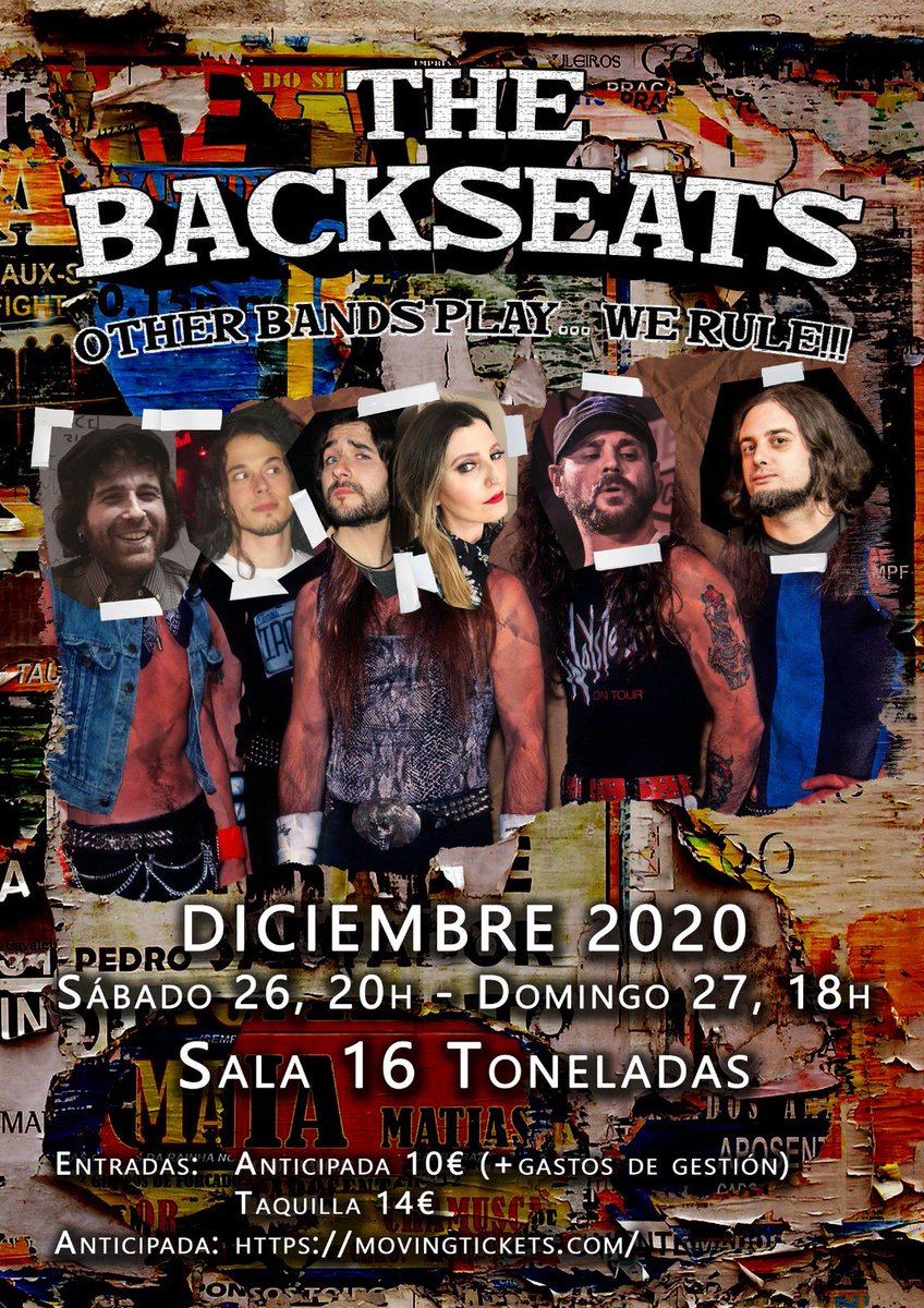 ¡Volvemos!

Finalmente y aún en estas circunstancias, este año celebraremos el tradicional concierto navideño de The Backseats. De hecho serán DOS conciertos, el sábado 26 y el domingo 27 de diciembre. Se cumplirán todas las medidas de seguridad y el aforo será reducido.