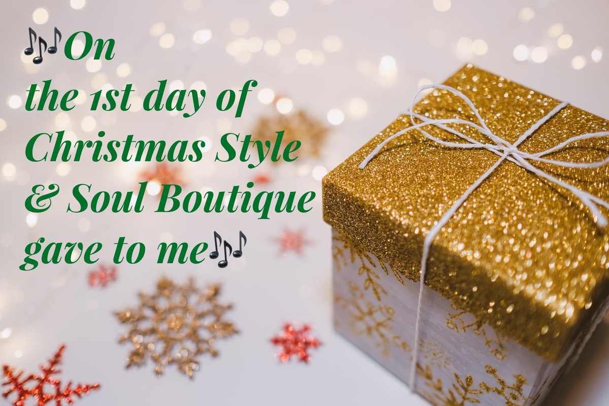 StyleSoulBoutiq's tweet photo. 12 Days of Christmas https://t.co/svFGaxd0Rq https://t.co/jd4YkxEbG6