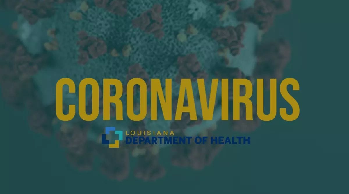 Louisiana Department of Health tweet media