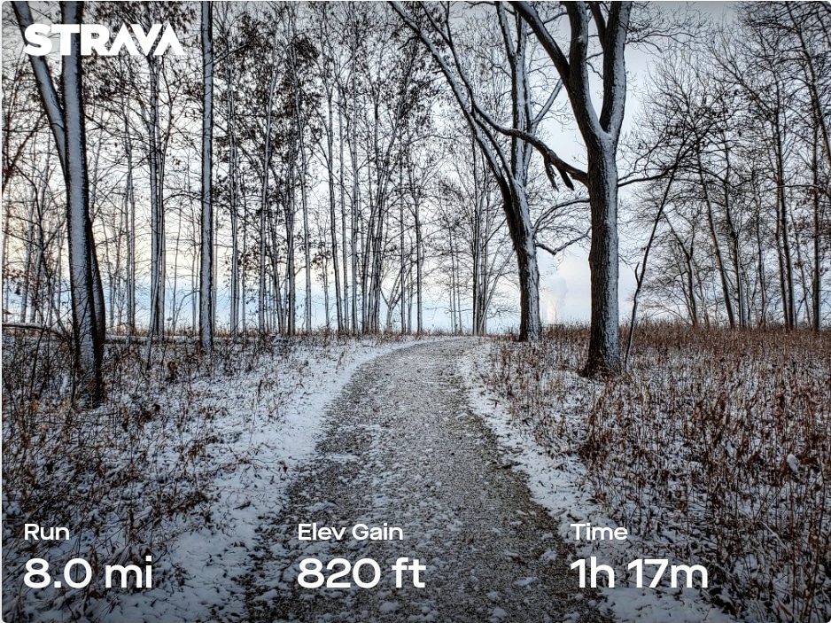 chrisremhof's tweet photo. 1st snowy winter run of season. No wind & very peaceful this morning. Hit some hills while listening to @tenjunkmiles podcast.
#UltraRunningTeam #trailrunning #running #ultrarunning #ultramarathontraining #RunYourWorld #TrailAndUltra #Run #bfpdoutside #OCRunningCrew #run https://t.co/BmkOmRzelh
