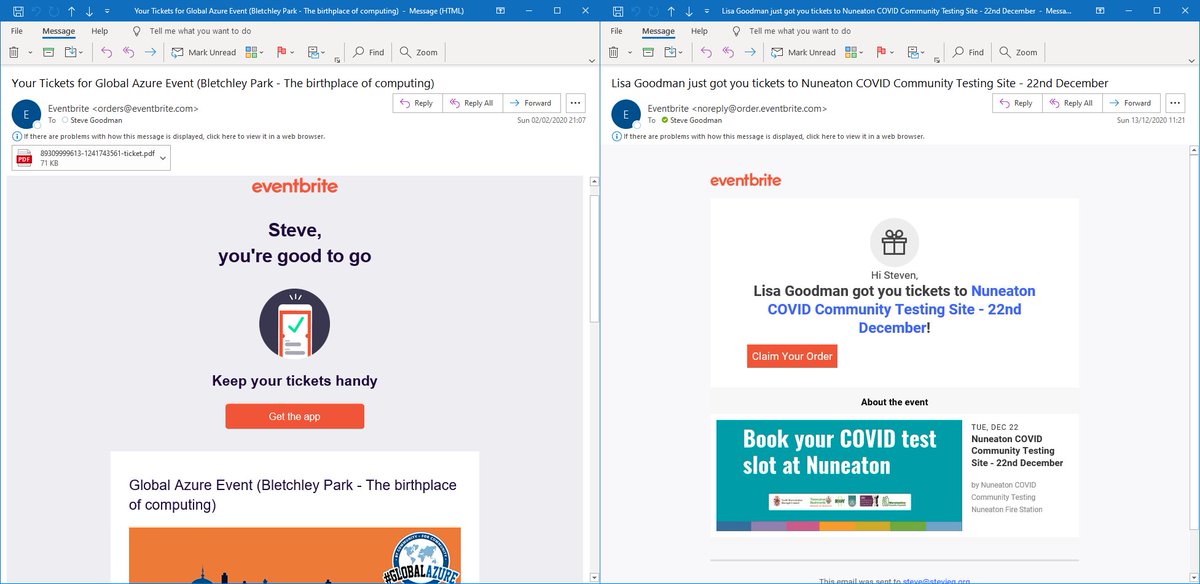 Events in 2020 - How it started / how it's going 😭