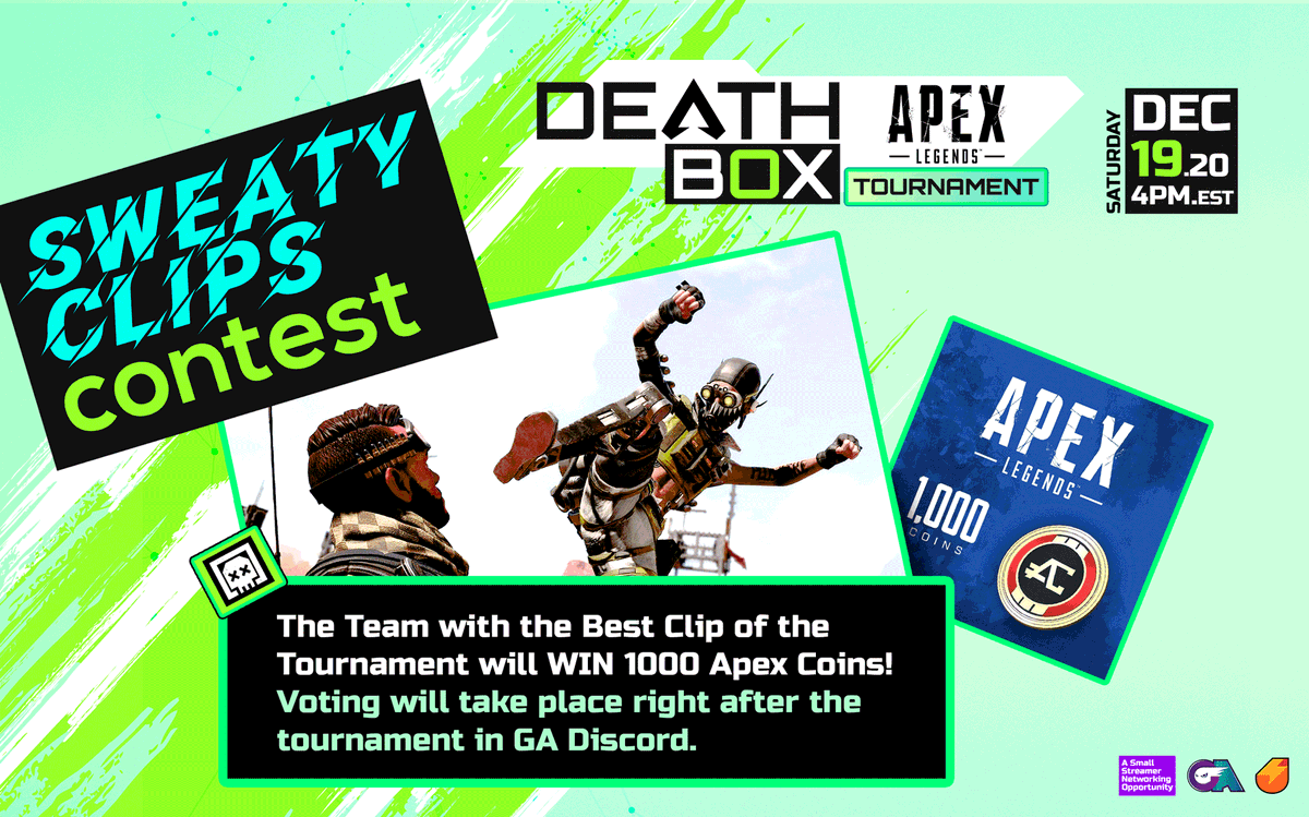joltejay's tweet image. 5 days to Go. $400 in Prizes. 8 spots open! Register at joltejay.com/events #deathbox #apexclips #apexlegendstournament #esports
