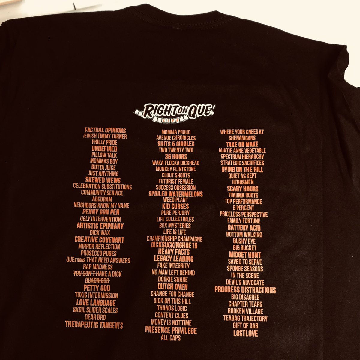 ROQLive's tweet image. #ROQLive legacy tee ($25) &amp;amp; sweatshirt ($35). The best episodes ever. DM to order.