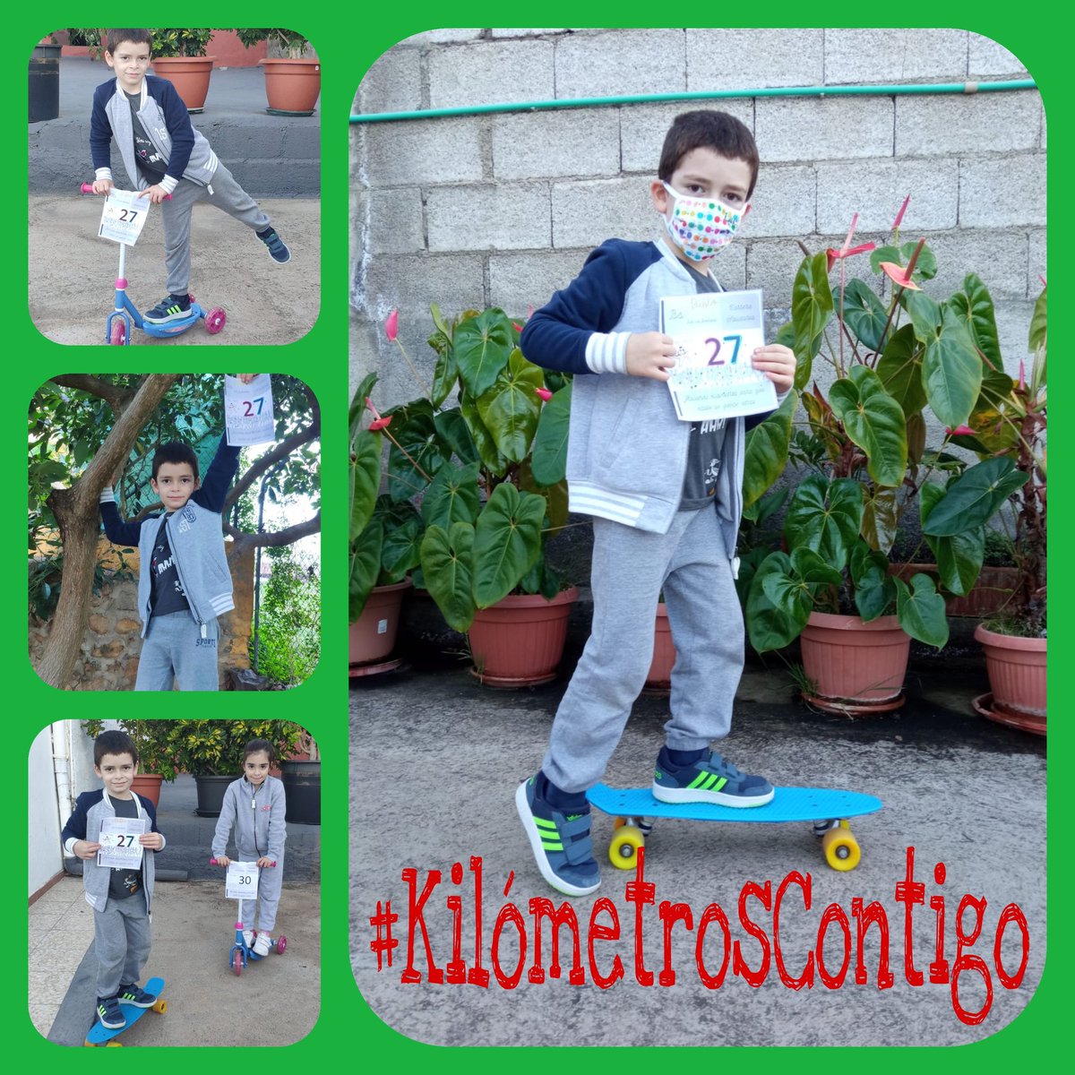 Hoy participamos en la #CarreraSolidaria de nuestro cole @RealejosNazaret y #BitsSinFronteras y hacemos #KilómetrosContigo.
#JuntosPodemosConTodo