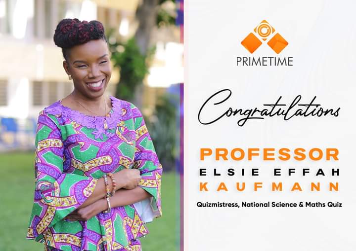 National Science & Maths Quiz (@nsmqghana) on Twitter photo Congratulations to the ever-radiant <a href="/elsie_effah/">Elsie Effah Kaufmann</a> on your promotion to the rank of Associate Professor in the Department of Biomedical Engineering, University of Ghana.
Keep soaring ma'am.
#NSMQ2020 #Primetime Congratulations to the ever-radiant <a href="/elsie_effah/">Elsie Effah Kaufmann</a> on your promotion to the rank of Associate Professor in the Department of Biomedical Engineering, University of Ghana.
Keep soaring ma'am.
#NSMQ2020 #Primetime