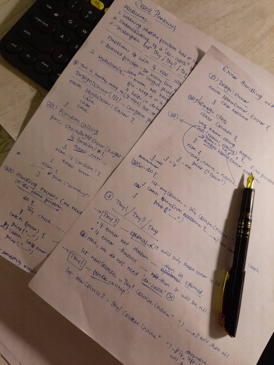 callmedexty's tweet image. Understanding error handling.
Not sure if this is the correct way to study. 😅 Now, let's try on the Playground to understand more.
#learningswift