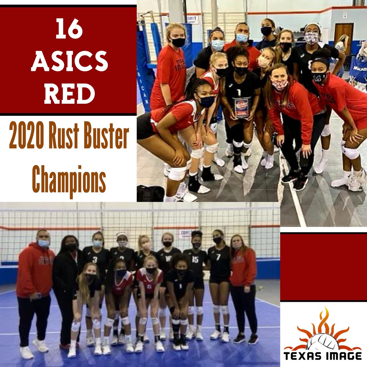 tximg's tweet photo. π The first tournament championship is in the books for 16 ASICS Red! Congrats on winning the 2020 Rust Buster tourney!
#ImageSTRONG
#16ASICSRed https://t.co/dtjCDQkDEO