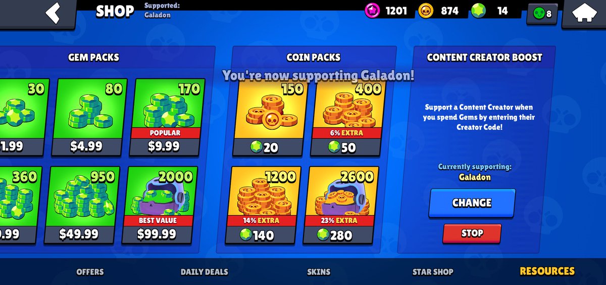 gvcw147's tweet image. Code Galadon in 3 games💪#UseCodeGaladon