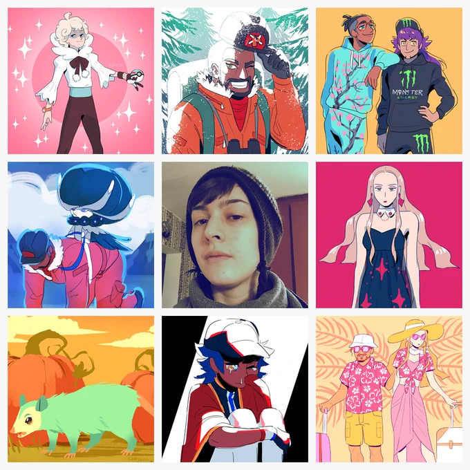 i'm proud of the art i made this year!!!! #artvsartist2020 