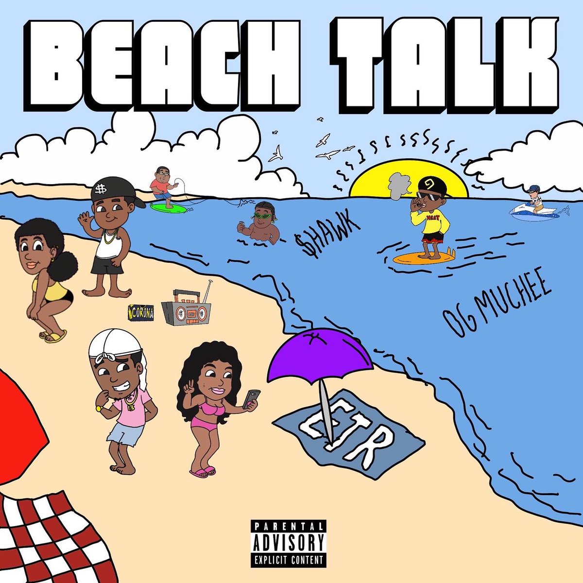 1WAVEMUCHEE's tweet photo. BEACH TALK EP | @ogxmuchee + @SHAWK_17
PROD. MUCHEE , @1chrisexx & @TyDidThisBeat | artwork by @ogcarlton77
apple music: https://t.co/hUUWnI4c5c
spotify: https://t.co/ySKlYle3YG
tidal: https://t.co/lC2GwZrBKr https://t.co/tDnxQjmmT7