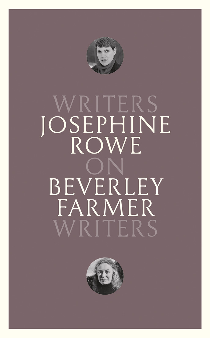 Finally, this short book, ostensibly about the work of Beverley Farmer, is just essential. Rowe packs so much in here - on Farmer of course, but on nature and noticing, on writing and reading, on living, all in her crystalline prose. She's a wonder.