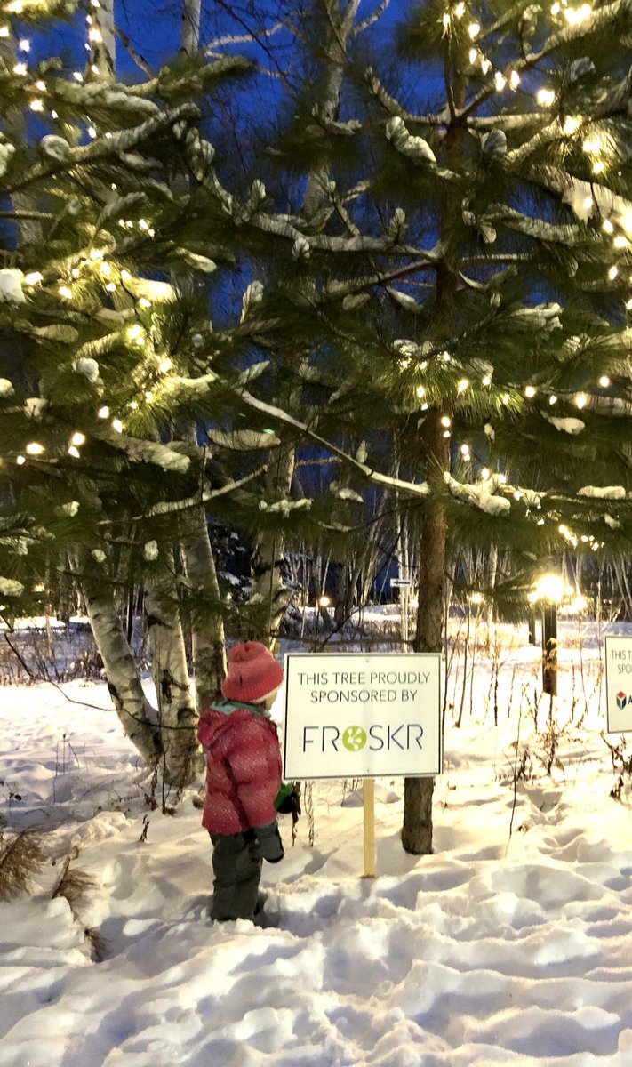 “Maman, c’est FROSKR!!” <a href="/FROSKRcorp/">BESTECH Environmental</a> is so proud to support the magical <a href="/KiviPark/">Kivi Park</a> this holiday season.