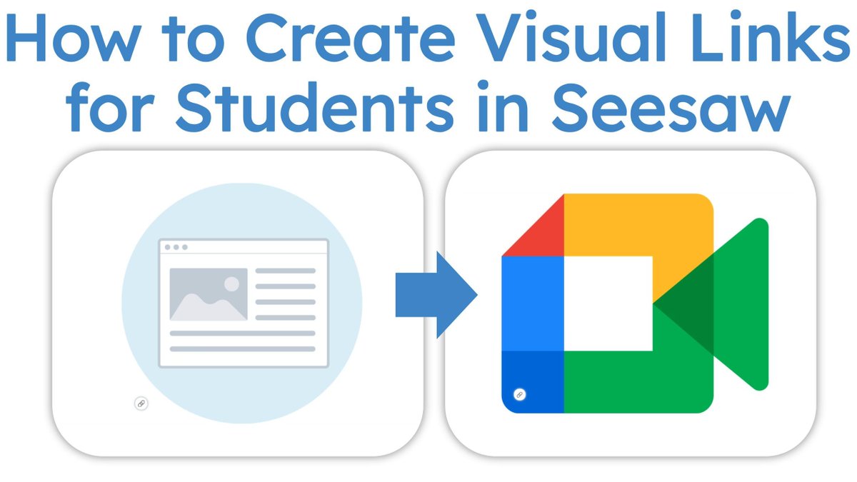 🔗How to Create Visual Links in <a href="/Seesaw/">Seesaw</a>🔗!! Lead your students with visual cues for links they click!!

Watch it here - youtube.com/watch?v=_QXRXV…

#seesawchat #seesawambassador #distancelearning #remotelearning