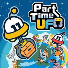 Day 12: Part-Time UFO (video game)Just a cute game I decided to download on a whim, seeing it was made by Hal Laboratories. Yeah t has a similar sort of cutsie charm as the Kirby games, it’s kind of adorable.