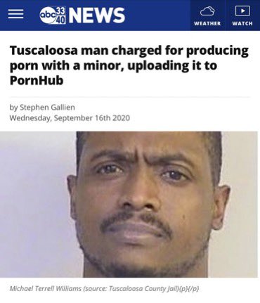 Here is proof that Pornhub recently verified a child sex trafficker into their ModelHub program that was caught raping a 16 yr old & selling the videos on the site. Pornhub got 35% of the sale of the child trafficking videos. SHUT IT DOWN.  #Traffickinghub