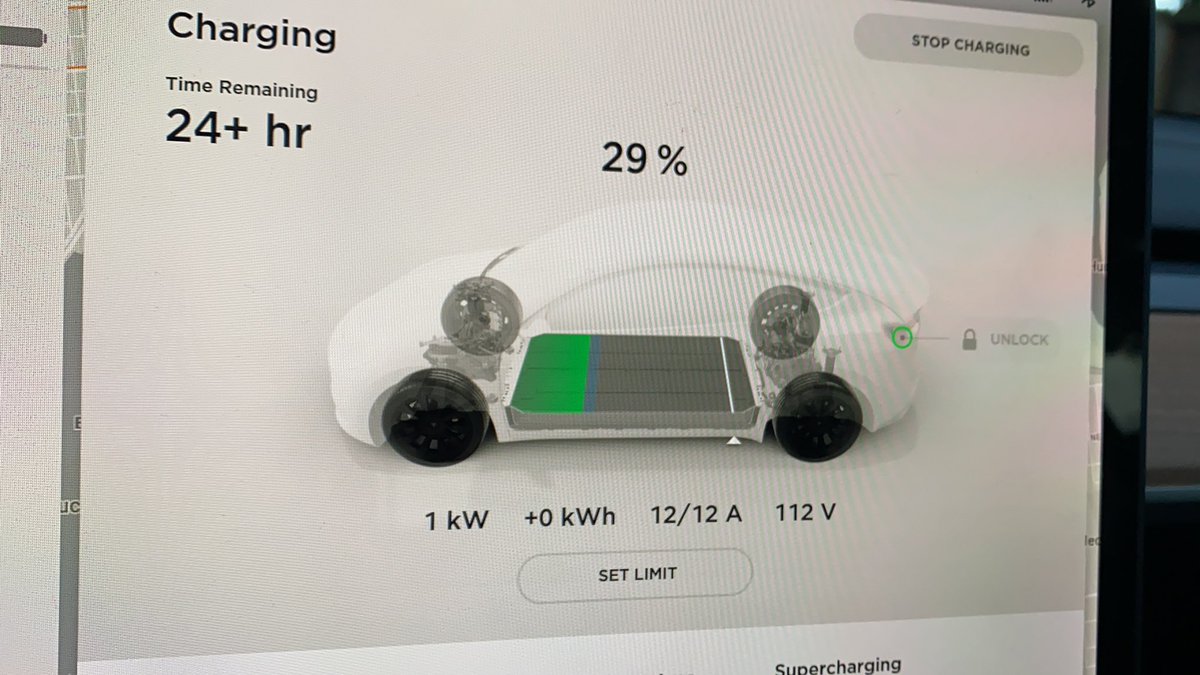 Gfilche's tweet photo. Charging the HyperShip πΈ at Gary the Snail π pace @boringcompany #112volts #slowsip #chargeandchill https://t.co/0L1FMM5brk