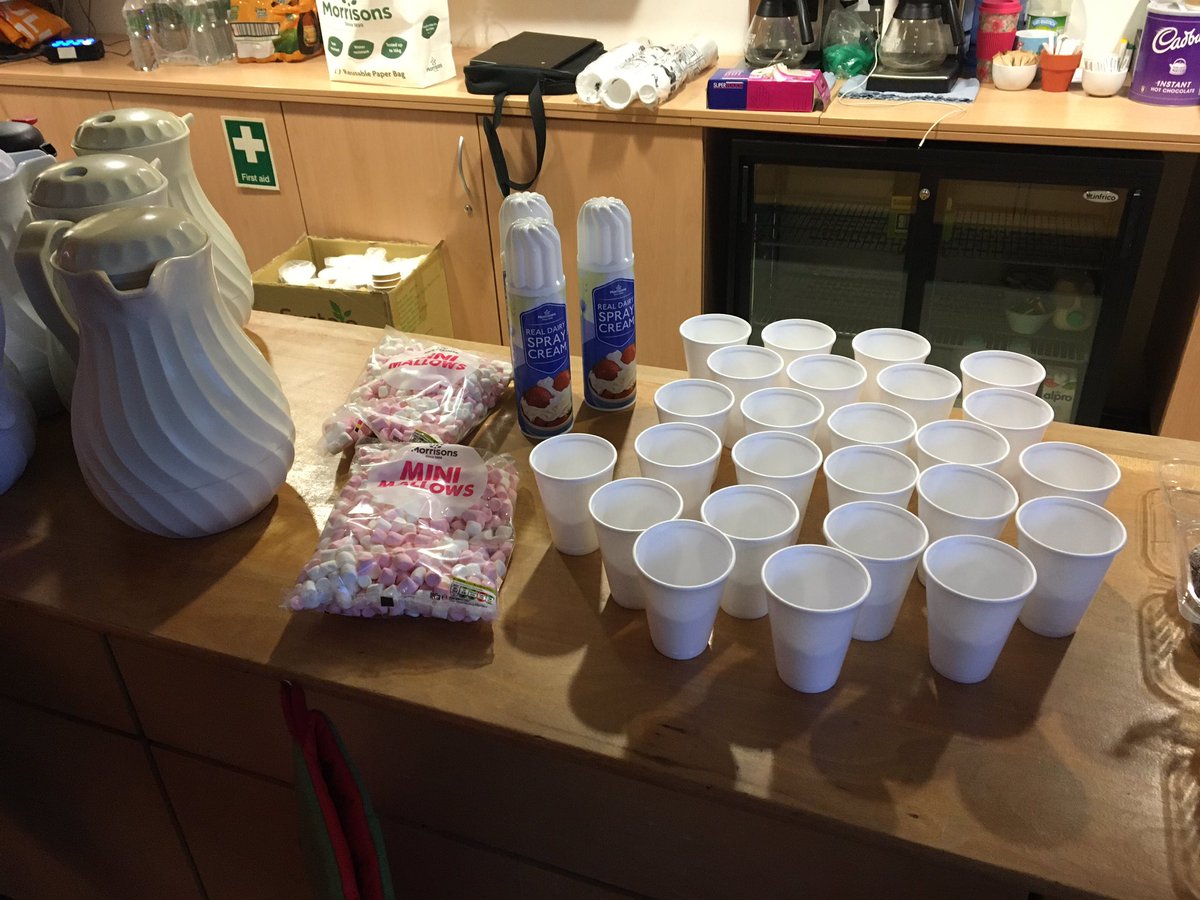 DCPSBoarding's tweet image. Sadly no Christmas shopping and movie trip for the boarders this year. However, when you have a spare theatre on-site, watching Elf in household bubbles + hot chocolate and treats isn’t too bad and alternative! #itssantaiknowhim #weloveboarding