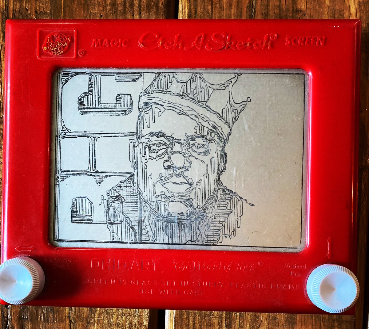 QuarantineFaces's tweet photo. I should stop...
#notoriousbig #etchasketch #fineart https://t.co/NcpCOfyMmM