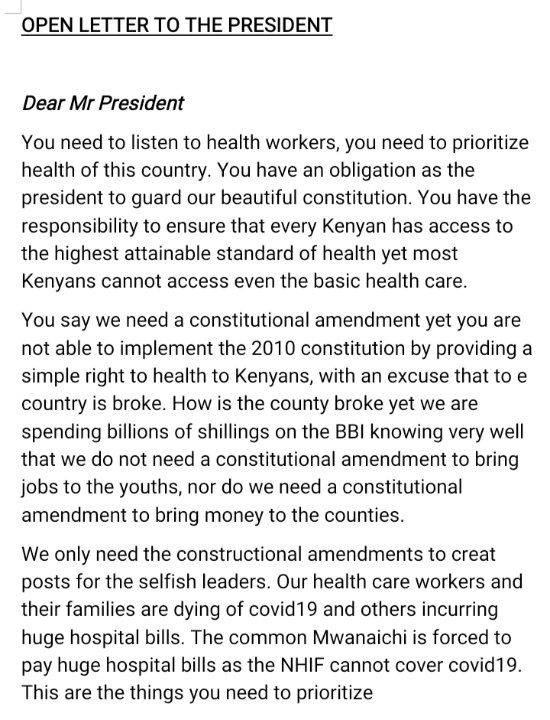 Rwambajes1's tweet photo. #FrontlineCrisis
#DearMrPresident
#HCWLivesMatter
#AppreciateMedics
#PatriotismNotSuicide
#ENDHEALTHCRISISNOW
Provide adequate quality PPEs, harmonize health risk allowance, provide an insurance cover. Help health workers protect Kenyans. Pend BBI
@kUCOofficial @MOH_Kenya https://t.co/qzw2ZM2893