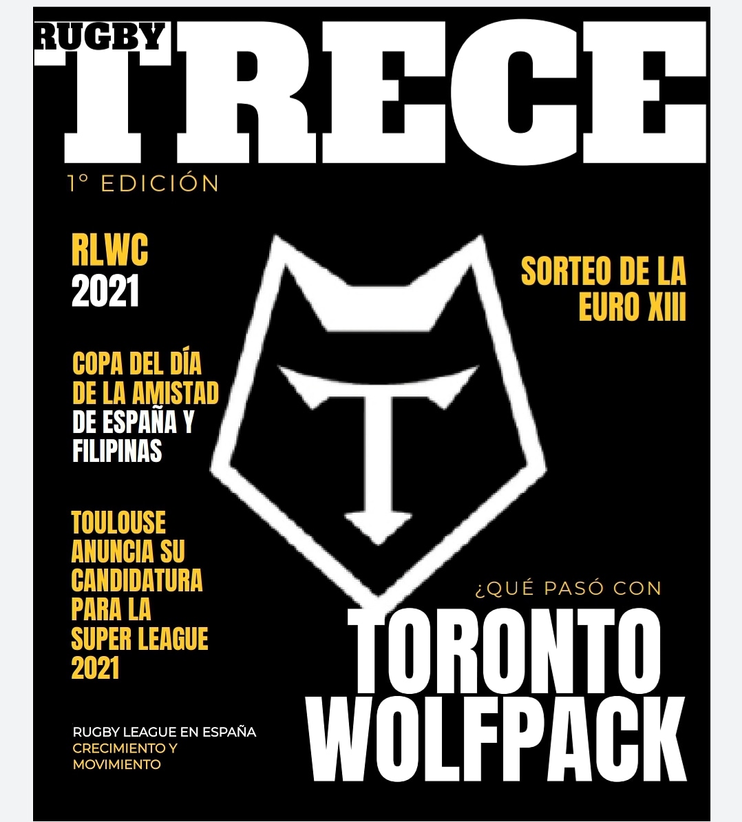 EspanaRL's tweet photo. https://t.co/nejUItesxA
¡¡Ya Esta aquí!!  Rugby Trece ... La primera revista de rugby league escrita en español, especialmente para los aficionados de rugby league en España.  ¡Anuncios, entrevistas, noticias y más! https://t.co/BG854t1PqM