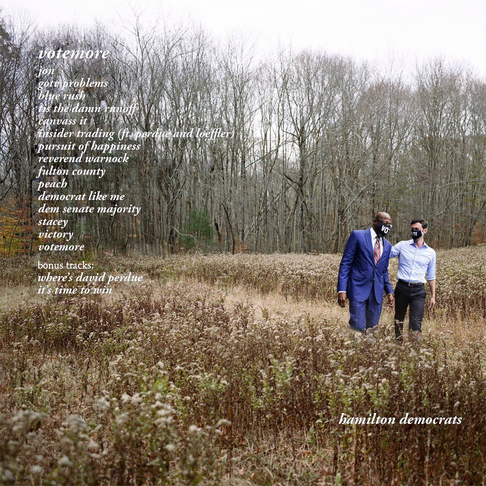 HCDems's tweet image. #evermore 🍂🌲🌾 but make it about the #GASenateRunoff —&amp;gt; #votemore🍑🗳