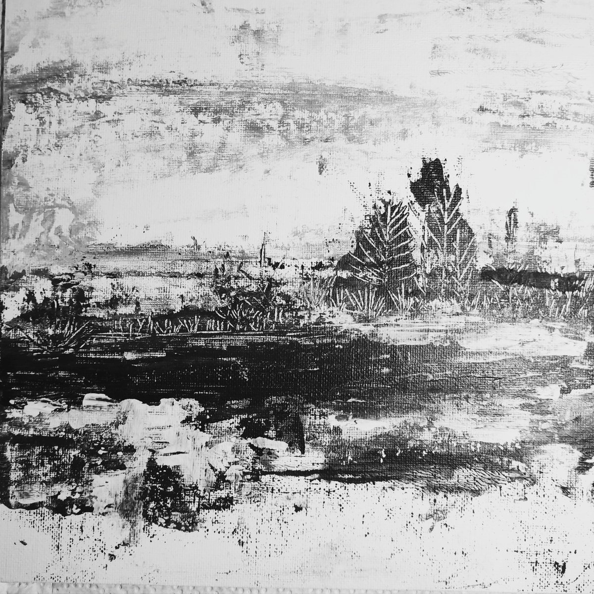 Xiane's tweet photo. Today at the lake.
A Winter Walk, 2020
#contemporaryart #painting #XianeSierockaStock #Lowerrhine https://t.co/iyLD69BRg0