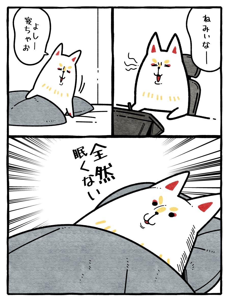 本当に眠かったのにどうして 