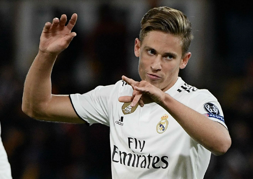 Après 32 matchs avec les Babazorros, Marcos Llorente retrouve les merengues en 2017. Pourtant, il ne disputera au total que 36 rencontres en 2 ans. N'étant qu'un joueur de rotation, le jeune milieu défensif quitte son club formateur pour l'Atlético Madrid en 2019 pour 30M€.