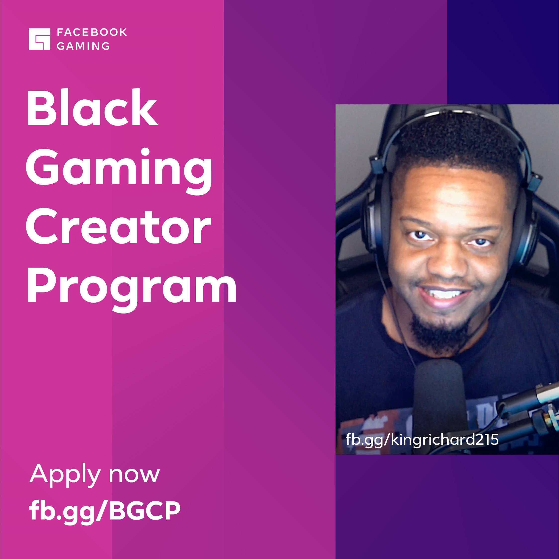 Facebook Gaming On Twitter Icymi We Have Launched Our Black Gaming Creator Program Designed To Help Support The Next Generation Of Black Gaming Creators Here At Facebook Gaming For More Information And