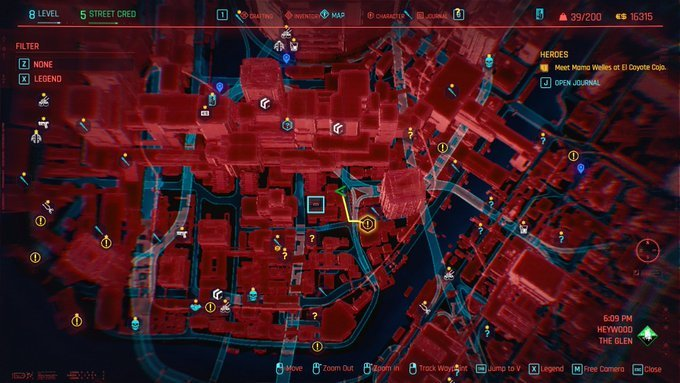 LoLSanlucar's tweet image. Eso está en Cyberpunk 2077. No es broma. Ahí tenéis la localización.