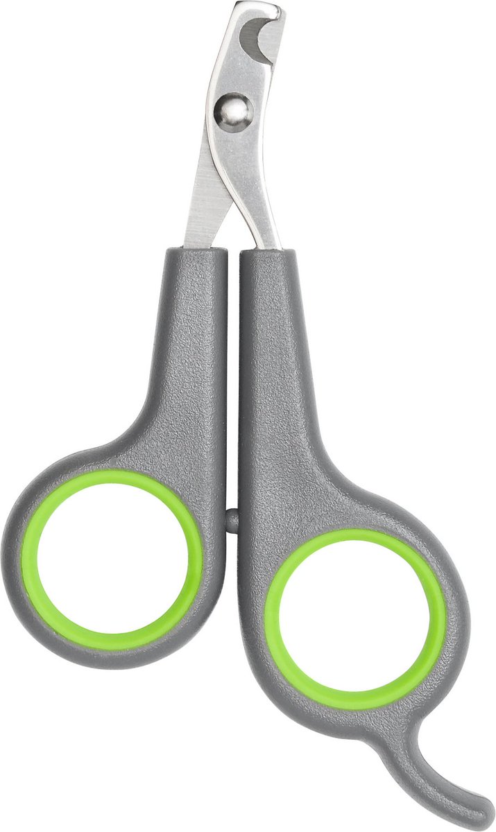 Personally, I prefer this style. https://www.chewy.com/frisco-nail-clippers-cats-small-dogs/dp/233481It's very small and handheld and I feel it gives me a lot of control. Due to being smaller it is much easier to see where I'm cutting the nail. Both trimmers work fine.