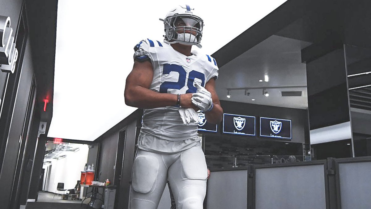 Colts's tweet image. Tunnel vision.

#INDvsLV | #ForTheShoe