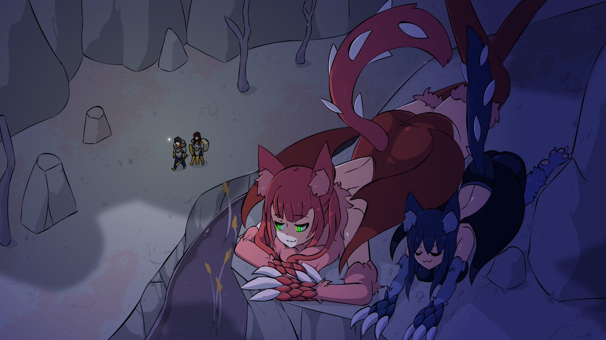 Primal Gules
Be careful what cats you try to snuggle at night...