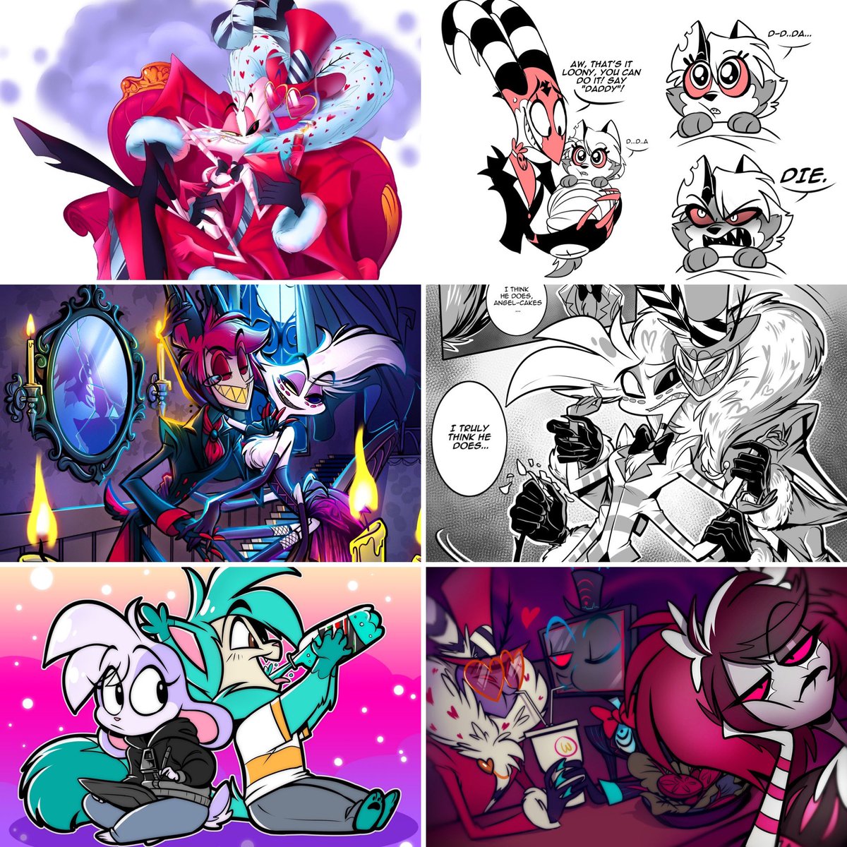 #artsummary2020 Here's just a sample of the art i did this year ❤️💕 A marked improvement over last year at least. 