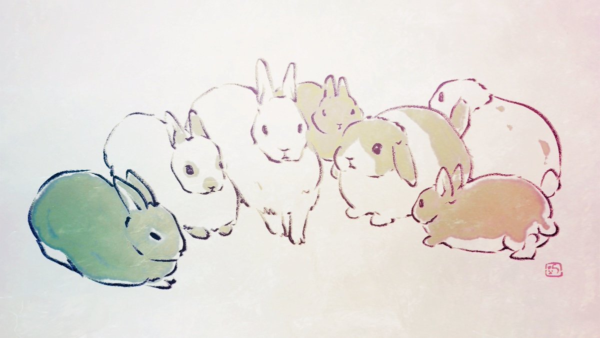 「兎議会 」|大賀一五🐰のイラスト