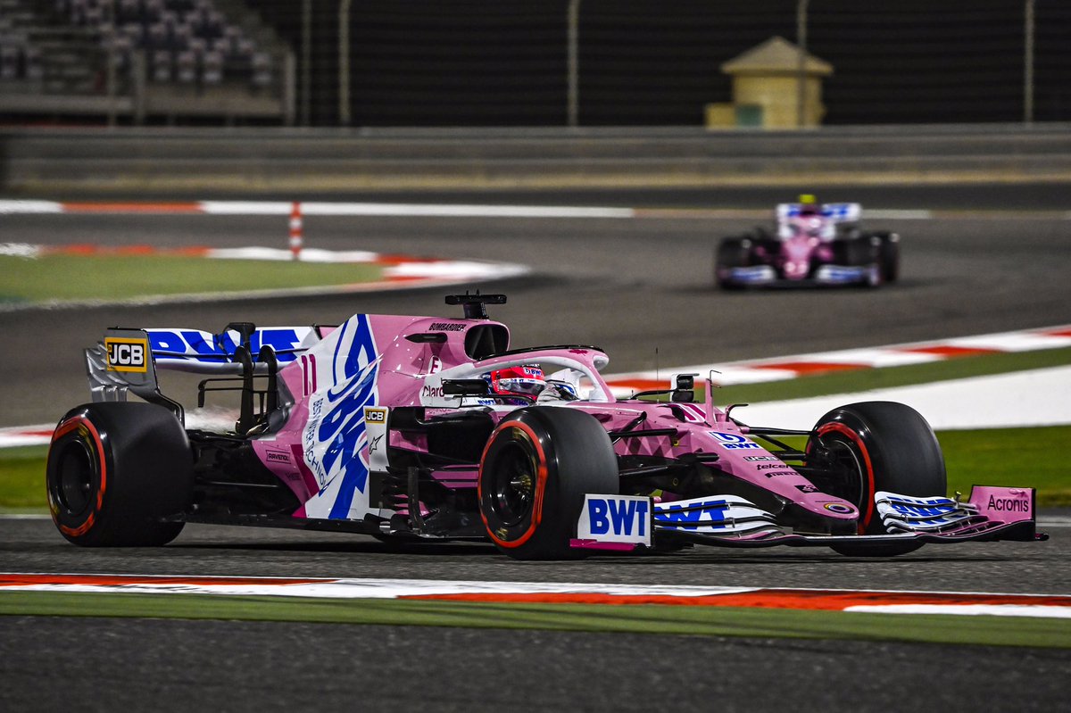 Perez winning a race