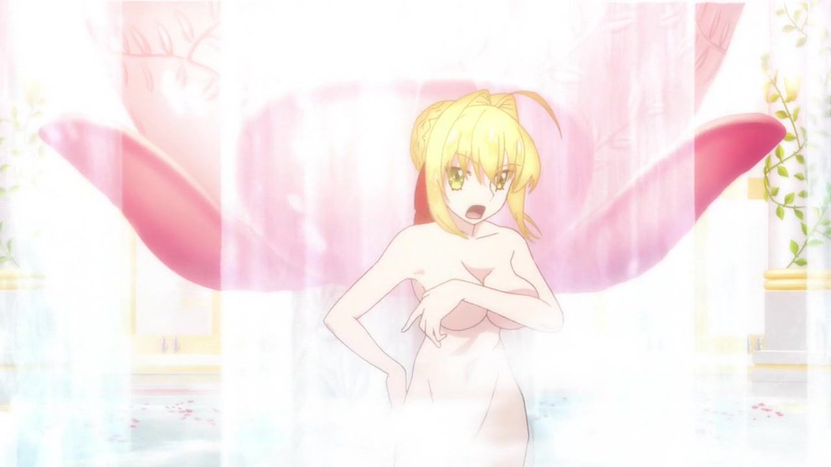 Blonde_Waifus's tweet photo. Saber Nero Claudius 🗡😍😍

(Anime Source)
* Fate/ Extra last Encore * https://t.co/5IZZJr2WvA