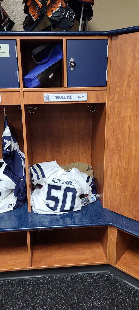 conner_waite's tweet photo. thanks @CoachVande37 @CoachPStanton @CoachOBrienDSU and the rest of the coaching staff for the amazing visit! great things happening out there❗️@BlueHawkFB https://t.co/nZbk0DNTiu