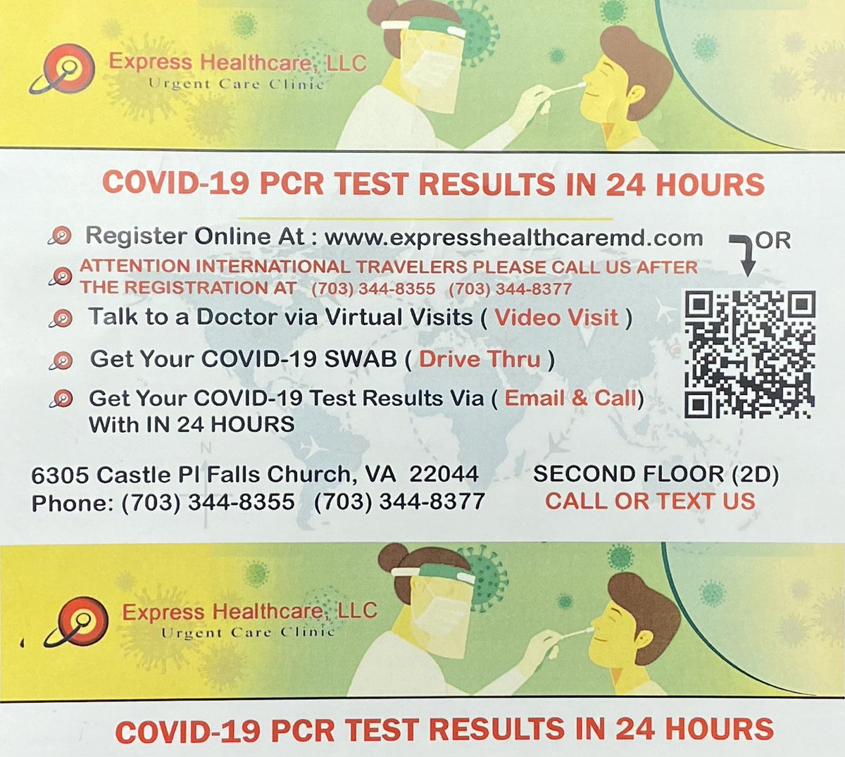 2020Malave's tweet photo. VA 📣 Get your COVID TESTING DONE!! Register at our website: https://t.co/xwWHhMJmVf https://t.co/CgPvbP6piV