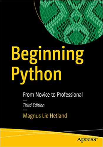 svpino's tweet image. 4 books that will teach you Python 🐍 from the very beginning:

▫️ Dive Into Python 3 - amzn.to/3cRDqVc
▫️ Python Crash Course - amzn.to/2GaQLfJ
▫️ The Quick Python Book - amzn.to/2GnfeOT
▫️ Beginning Python - amzn.to/2HSsmvR

Pick just one.