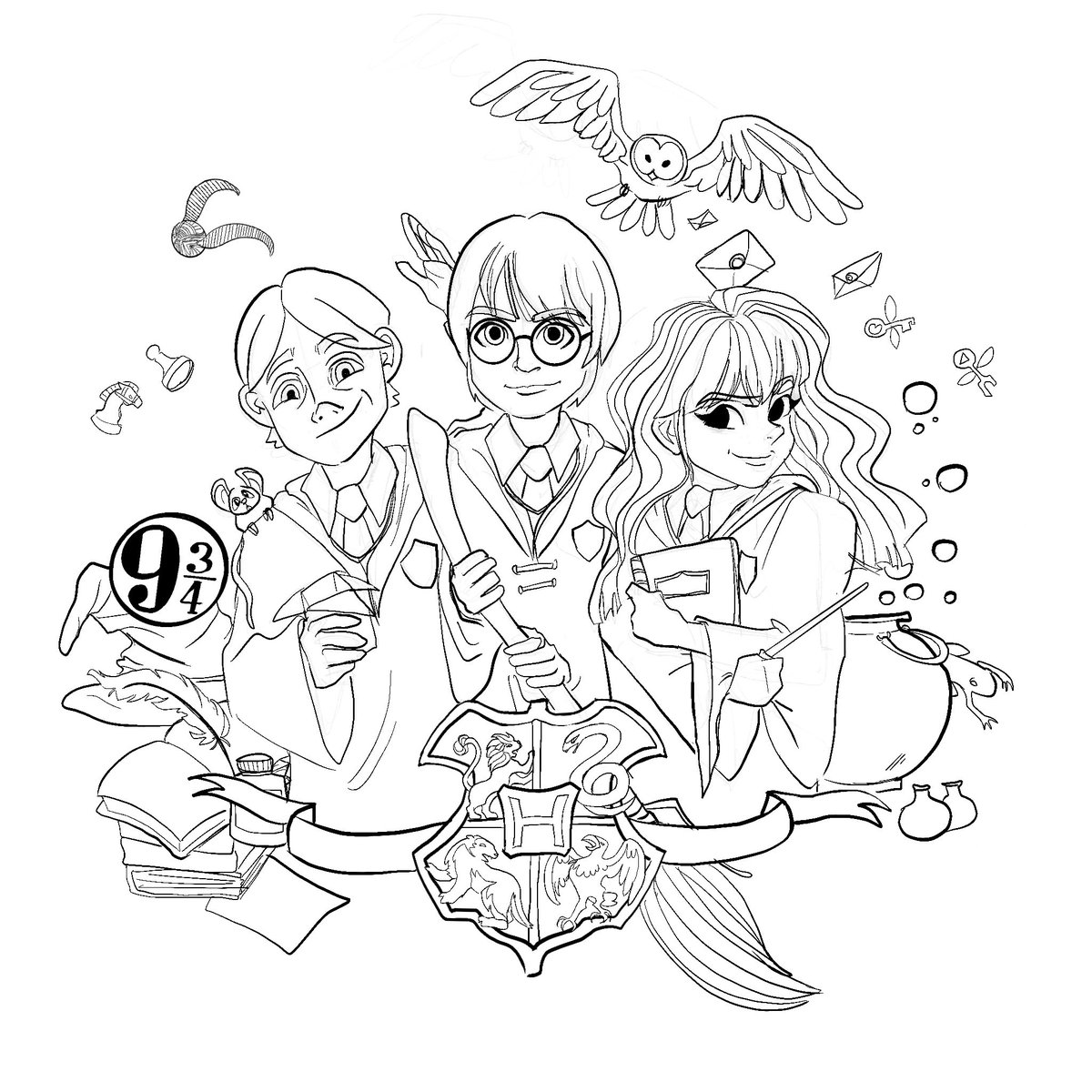itsshortlev's tweet photo. The first
#potterhead #HarryPotter #harrypotterart https://t.co/4LOnHkxzOk