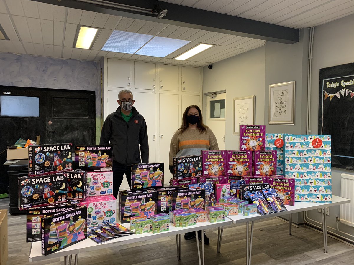 RubiconWales's tweet photo. We wanted to to help those who need it most, after what can only be described as a difficult year. On Friday, we donated over 50 toys with the hope to make a real difference in someone's life this Christmas! @salvationarmyuk 🎄
#SalvationArmy #Charity #PresentAppeal #Christmas https://t.co/u72D3dv2PQ