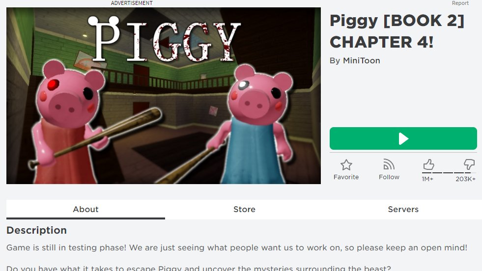 TheBloxyTimes's tweet photo. Piggy Chapter 4 has just released!🔥

This incredible update brings a few new skins and some other tweaks and additions. MiniToon has worked very hard on this update and he deservers so much credit!🐷 @DaRealMiniToon @Roblox https://t.co/JaFzN4ipy5