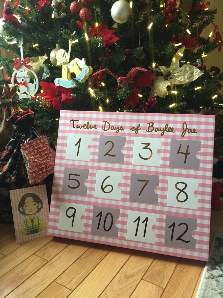 Received my 12 Days of ⁦<a href="/Baylee_Jae/">🌿🌷🌻Baylee Jae🌻🌷🌿</a>⁩ advent calendar today! So happy it arrived.