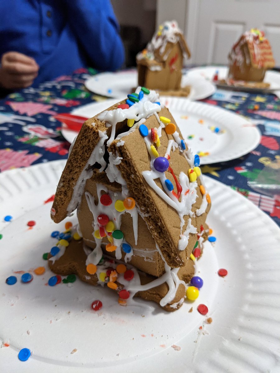 Uncanny how just like the images on the box they look! #gingerbreading