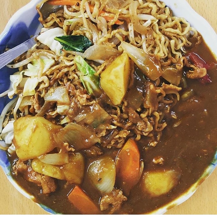 会津カレー焼きそば